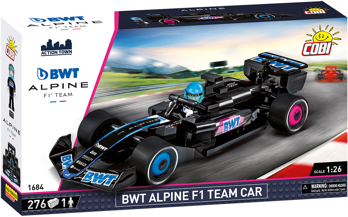 Alpine F1 replica model by Cobi