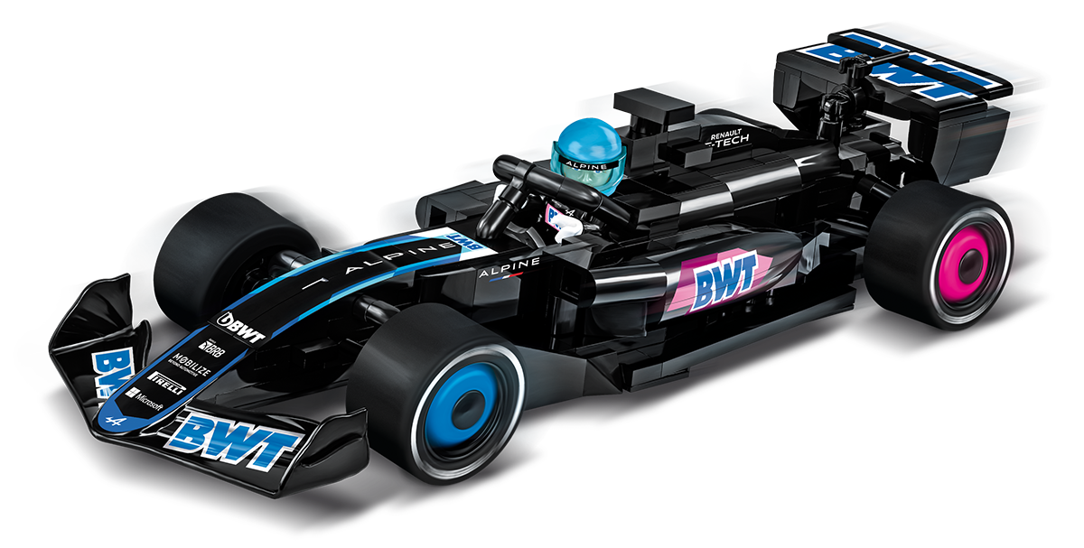 Alpine F1 replica model by Cobi