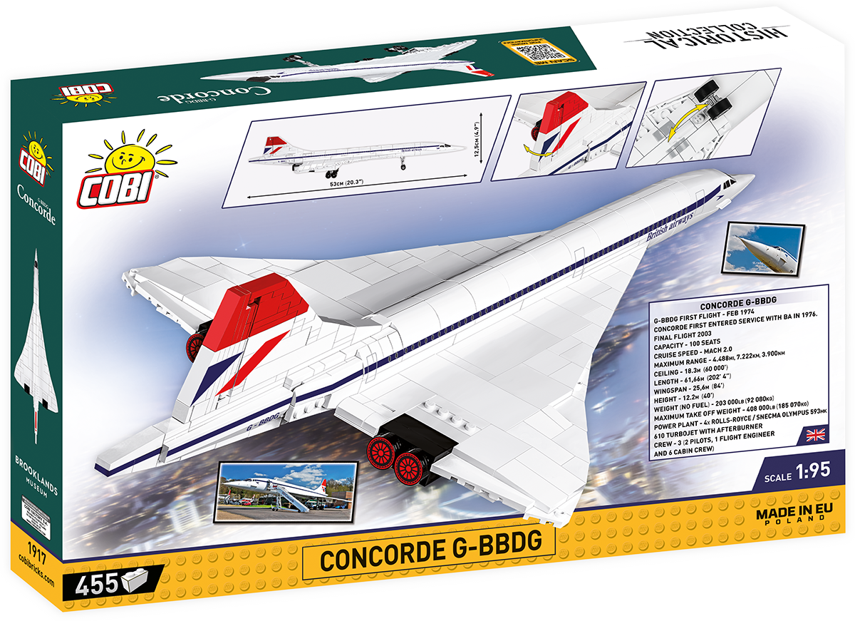COBI MODEL CONCORDE