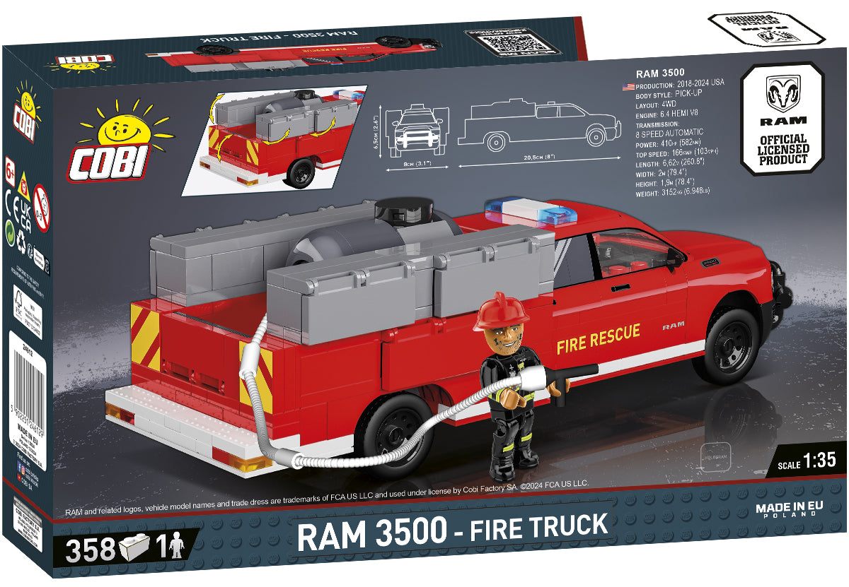 COBI MODEL FIRE TRUCK