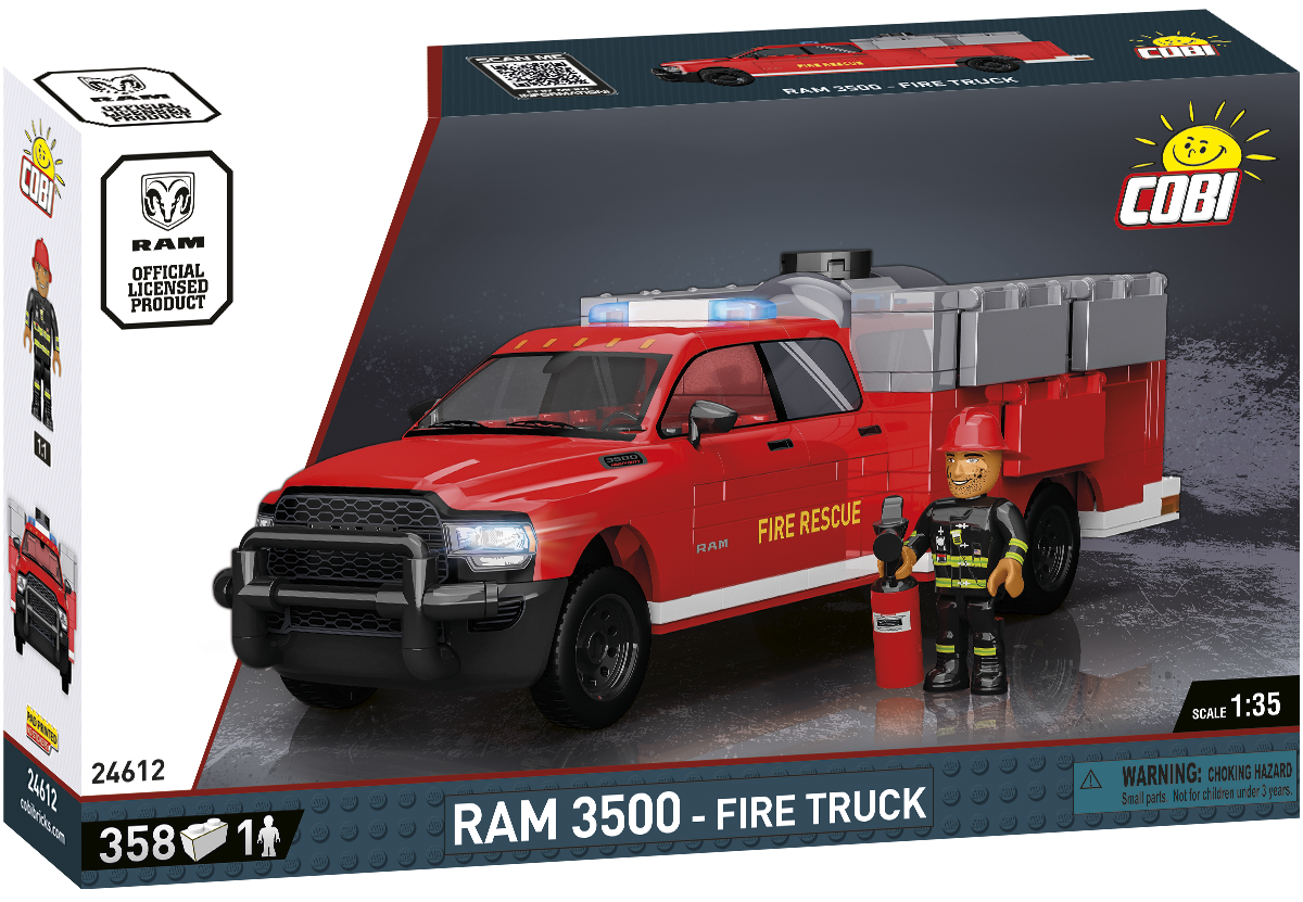 COBI MODEL FIRE TRUCK