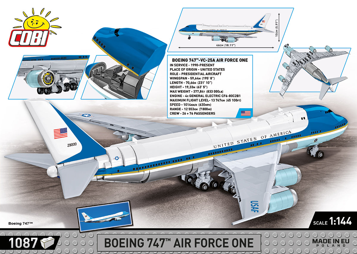 COBI MODEL AIR FORCE ONE