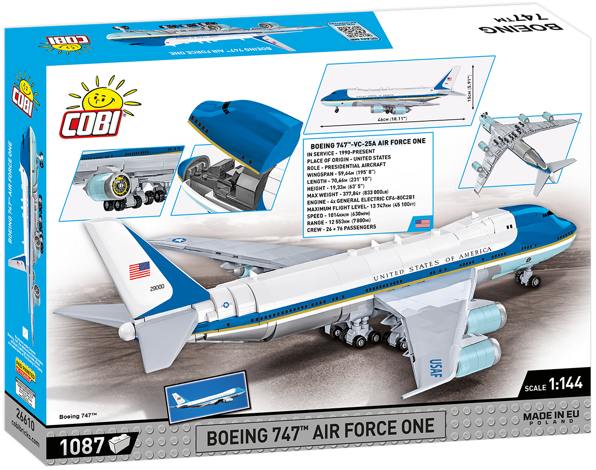 COBI MODEL AIR FORCE ONE