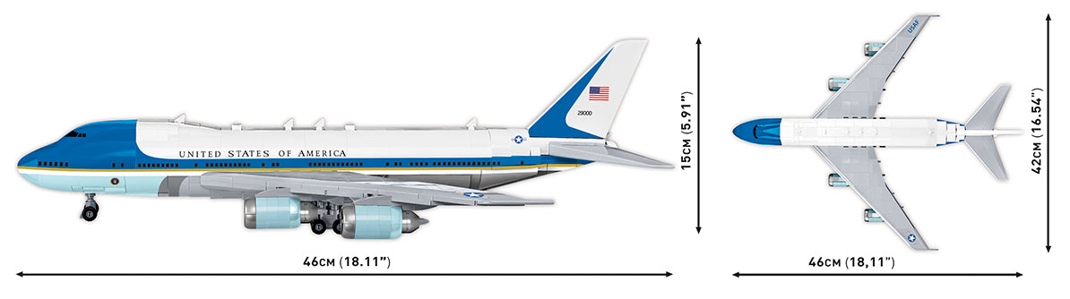 COBI MODEL AIR FORCE ONE