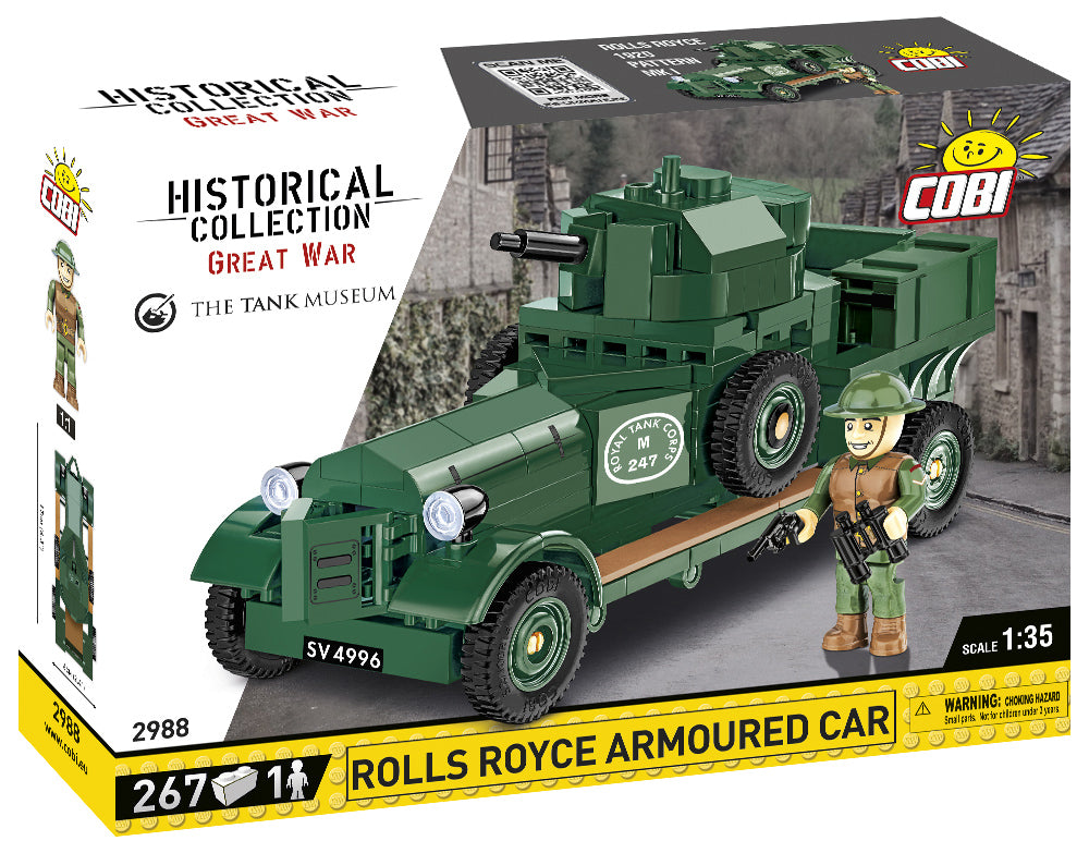 COBI MODEL ARMOURED ROLLS ROYCE CAR