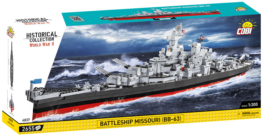COBI MODEL MISSOURI BATTLESHIP