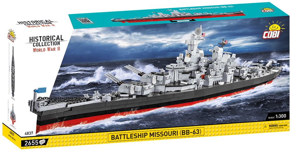 COBI MODEL MISSOURI BATTLESHIP