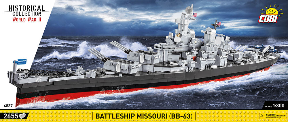 COBI MODEL MISSOURI BATTLESHIP