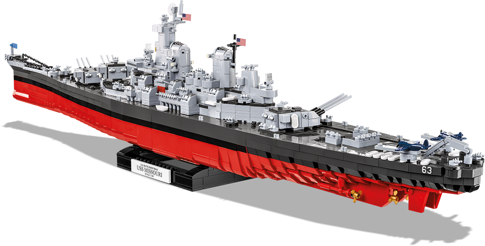 COBI MODEL MISSOURI BATTLESHIP