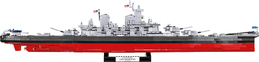 COBI MODEL MISSOURI BATTLESHIP