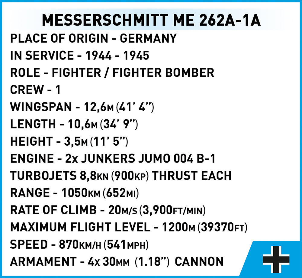 COBI MODEL MESSERSCHMITT