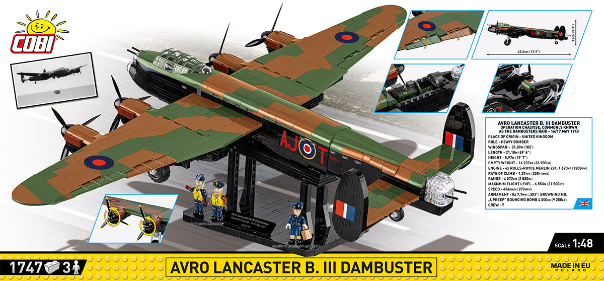 COBI MODEL LANCASTER BOMBER
