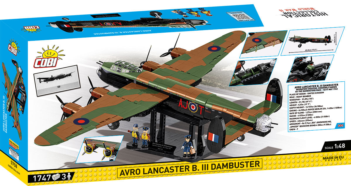 COBI MODEL LANCASTER BOMBER