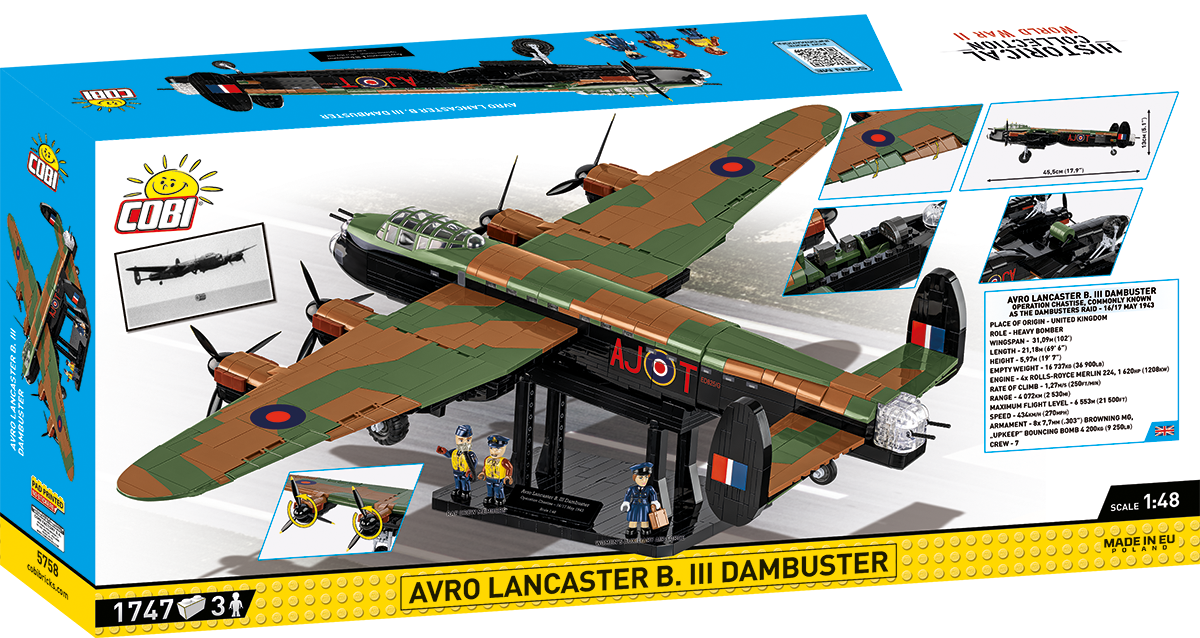 COBI MODEL LANCASTER BOMBER