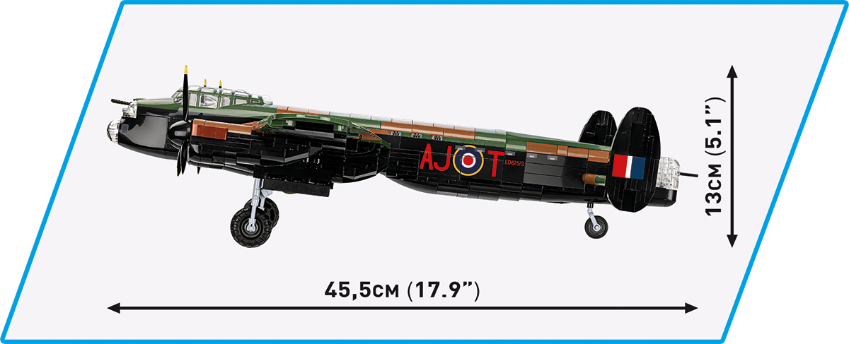 COBI MODEL LANCASTER BOMBER