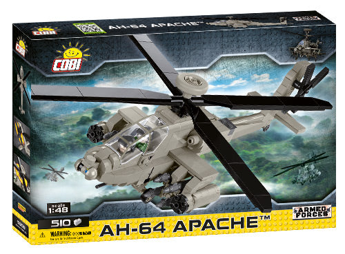 COBI MODEL APACHE ATTACK HELICOPTER