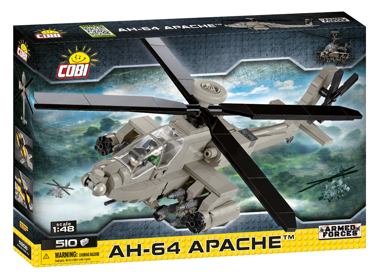 COBI MODEL APACHE ATTACK HELICOPTER
