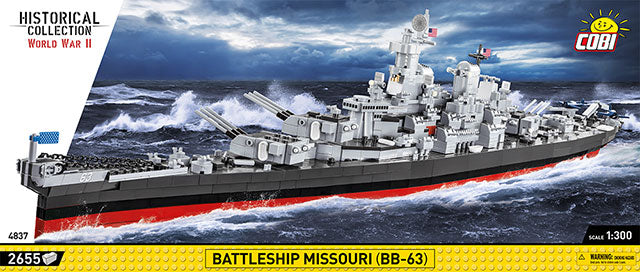 COBI MODEL MISSOURI BATTLESHIP