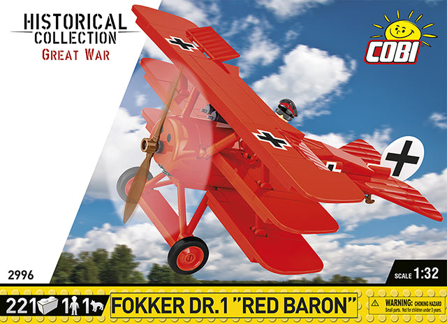 COBi MODEL FOKKER RED BARON