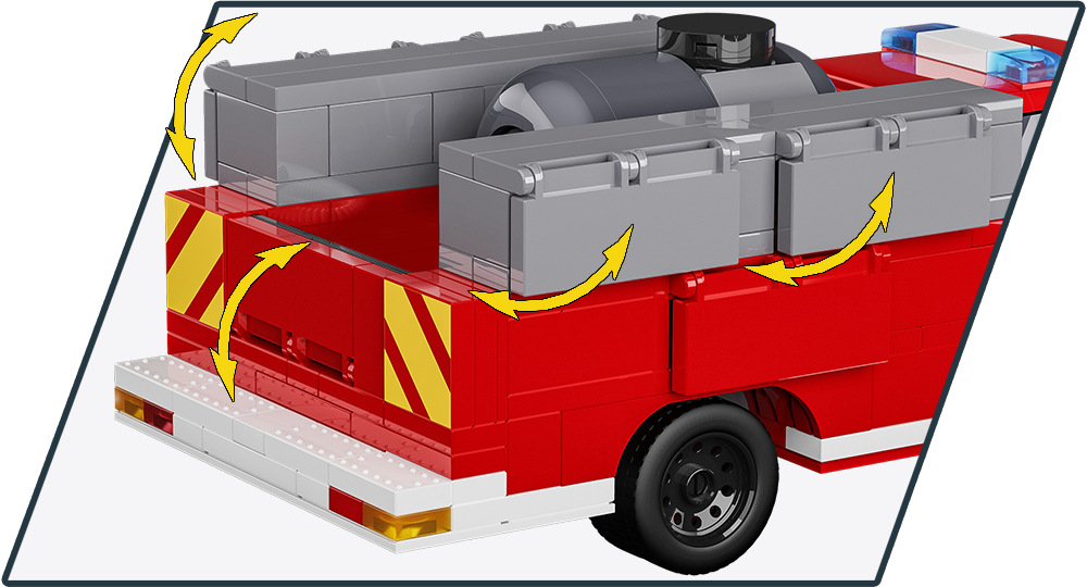 COBI MODEL FIRE TRUCK