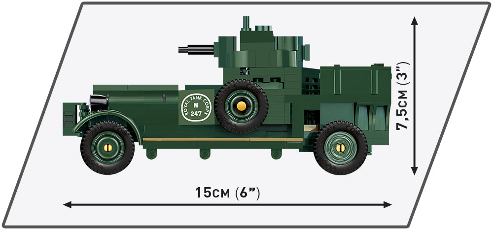 COBI MODEL ARMOURED ROLLS ROYCE CAR