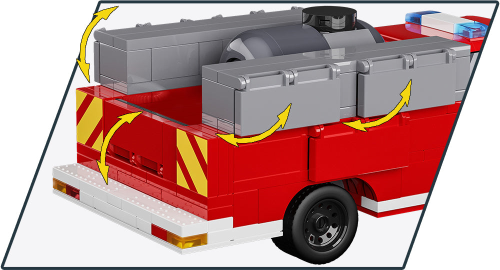 COBI MODEL FIRE TRUCK