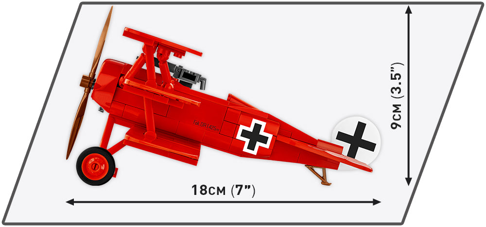 COBi MODEL FOKKER RED BARON