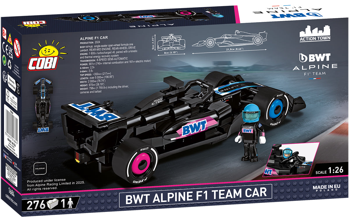 Alpine F1 replica model by Cobi