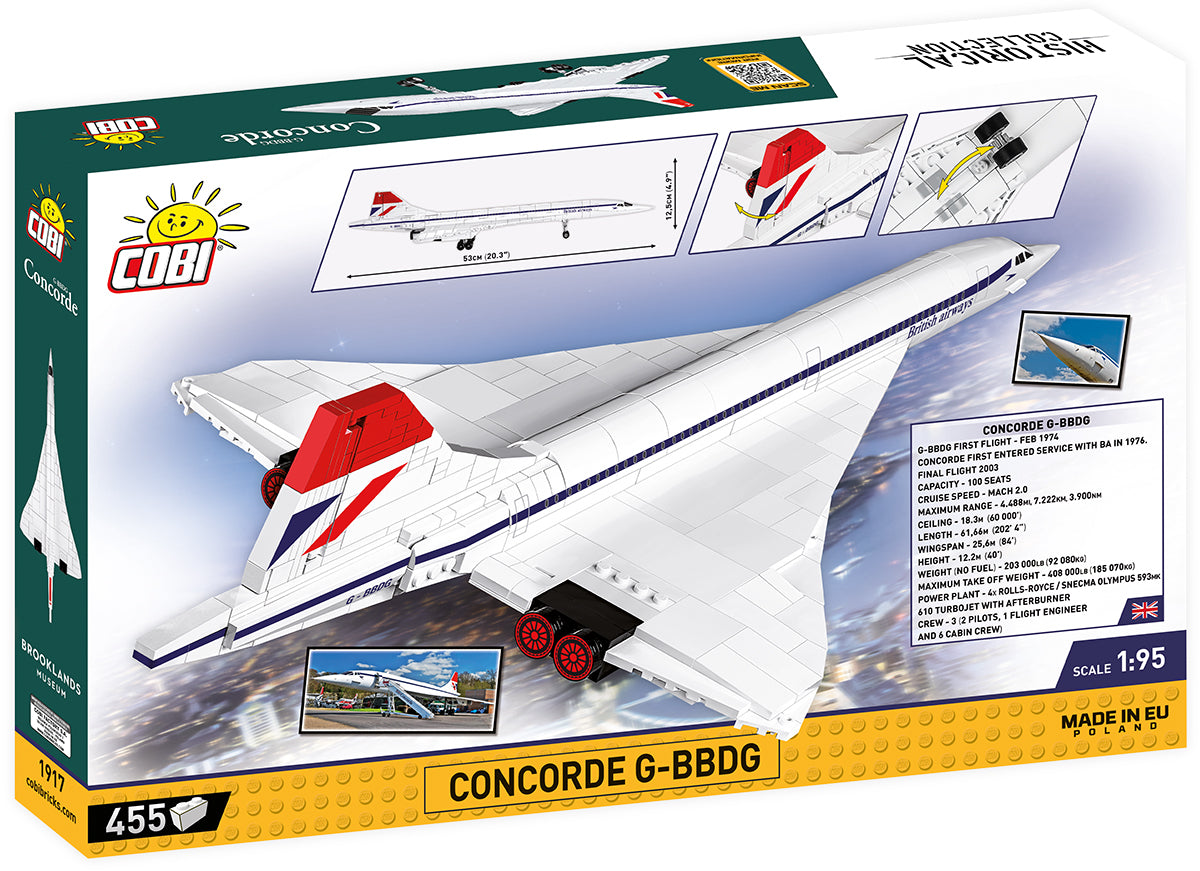 COBI MODEL CONCORDE