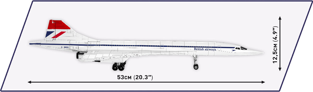COBI MODEL CONCORDE