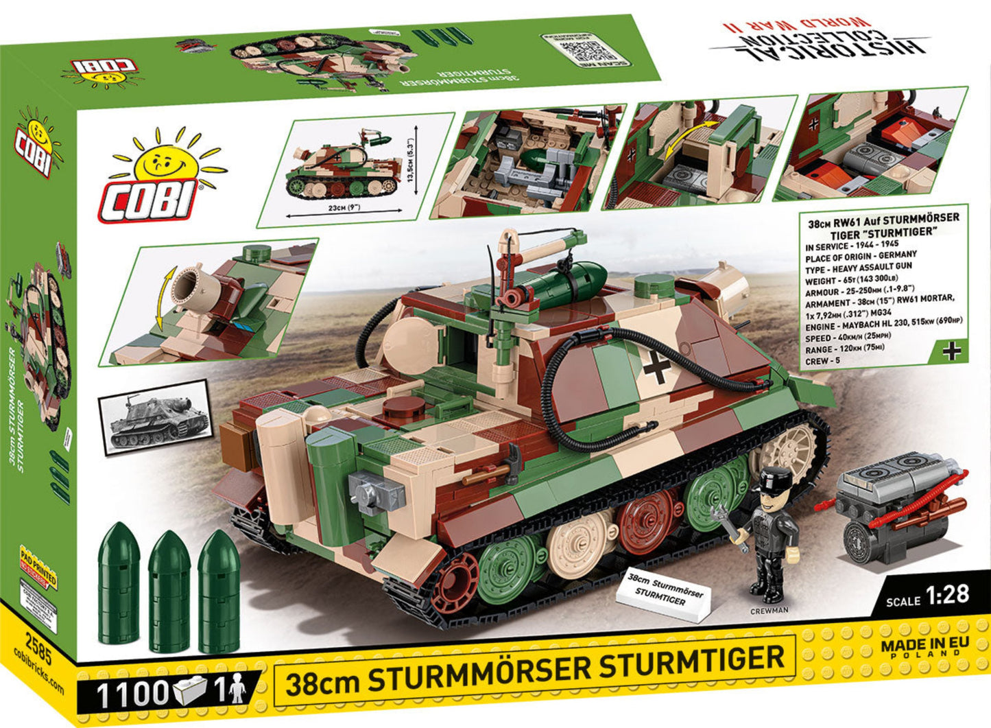 WWII Sturmmorser Tiger