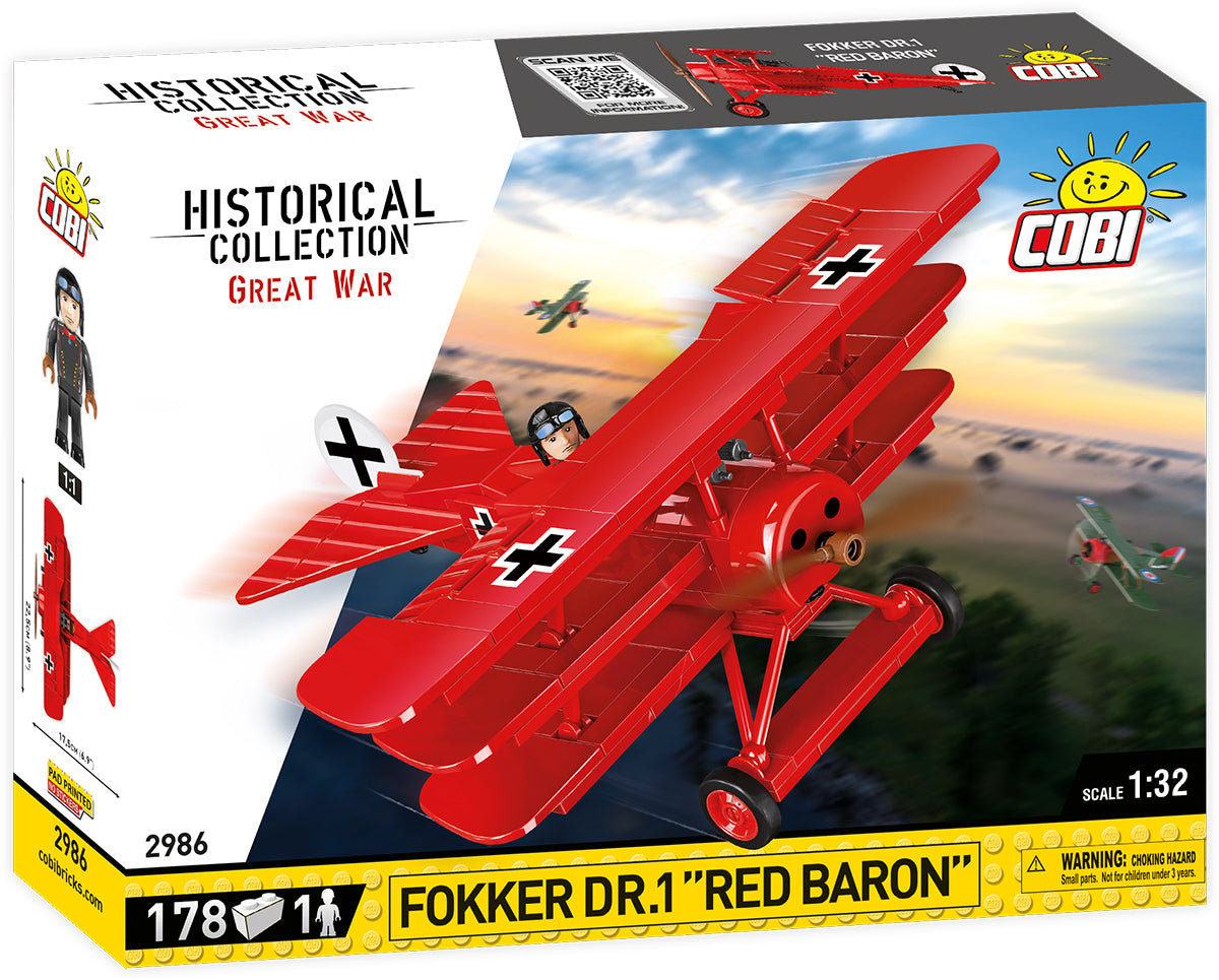 Great War Fokker Dr1 "Red Baron"