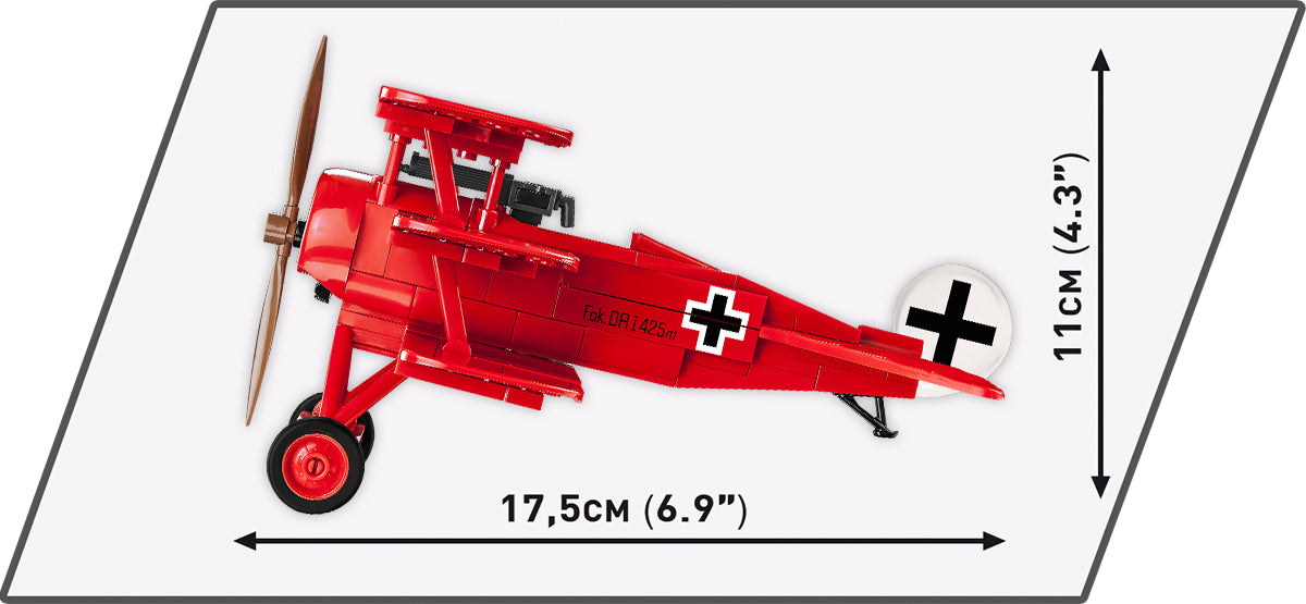 Great War Fokker Dr1 "Red Baron"