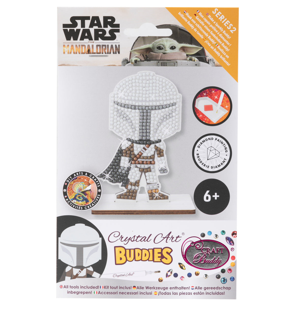 Mandalorian, Crystal Art Buddy