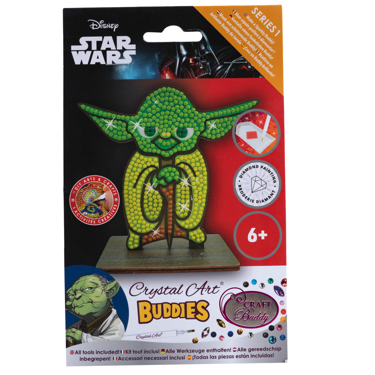 Yoda, Crystal Art Buddy