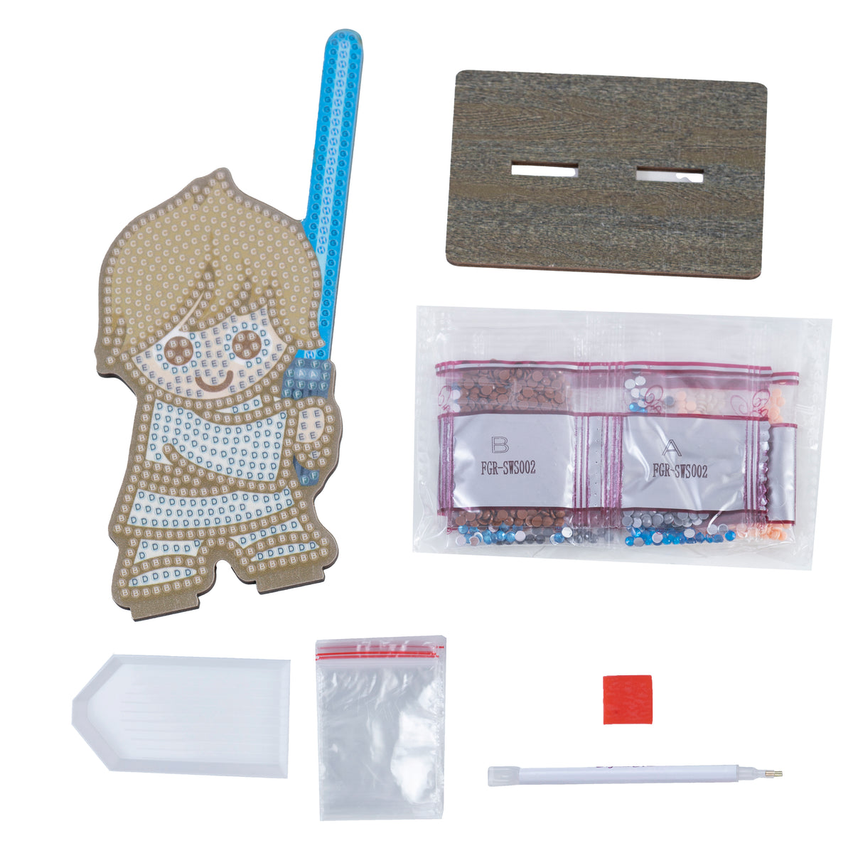 Luke Skywalker, Crystal Art Buddy