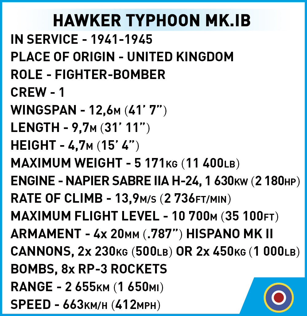 WWII Hawker Typhoon